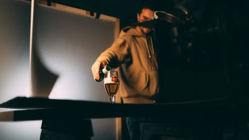 Professional lighting and photography equipment