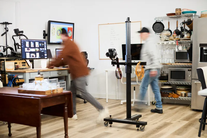 Professional lighting and photography equipment