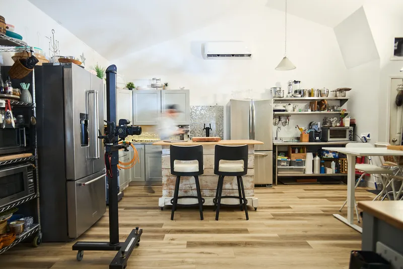 Professional lighting and photography equipment